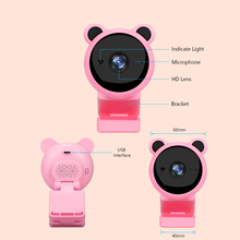 Load image into Gallery viewer, Pink Teddy Bear Camera
