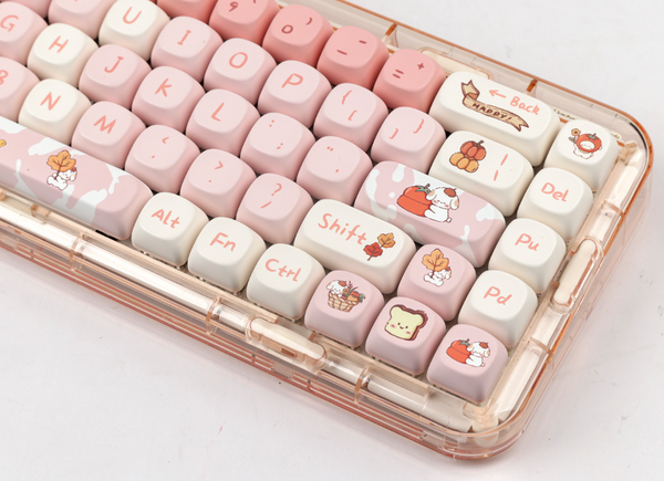 Cute Puppy Keyboard Keycaps - MOA Profile