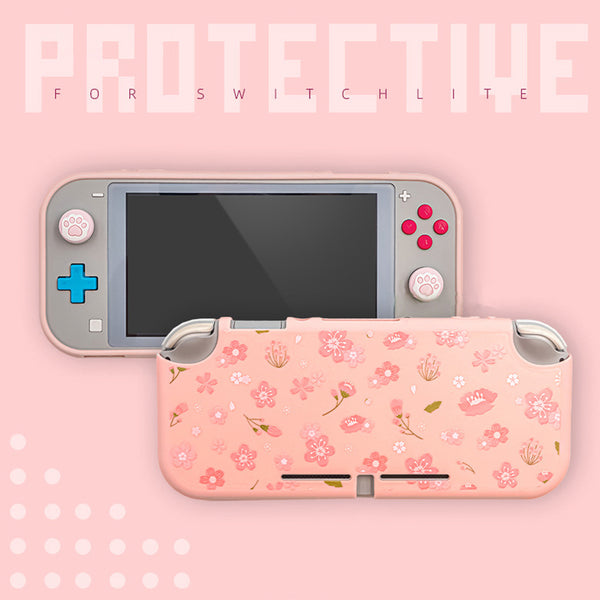 Nintendo Switch  and Lite Console Cover - Fallen Flowers