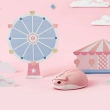 Load image into Gallery viewer, Pink Wireless Hamster Mouse
