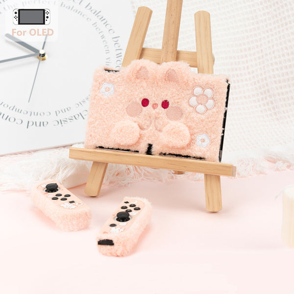 Nintendo Switch and OLED Case - Pink Bunny