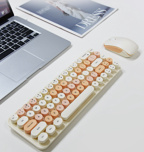 MOFII Macaron 2.4G Wireless Keyboard And Mouse Set