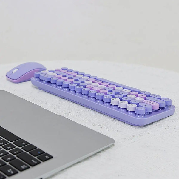 MOFII Macaron 2.4G Wireless Keyboard And Mouse Set