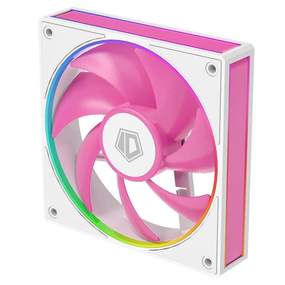 Pink Cooling PC Fan 💕 ARGB Temperature Controlled Fan | Pink Gaming