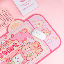 Load image into Gallery viewer, Desk Mat - Pinky Bear Bakery
