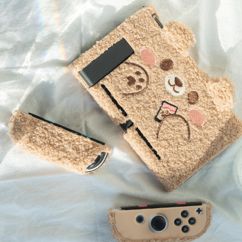 Pink Switch, OLED Cover 🌸 Pink Nintendo Switch Winter Cover