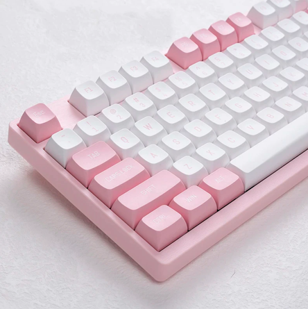Pastel Pink Keyboard Keycaps