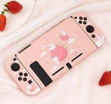Load image into Gallery viewer, Nintendo Switch Protective Case - Strawberry Bunny
