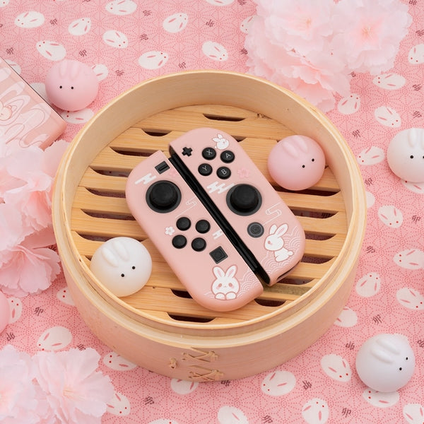 Nintendo Switch for Joy-Con and Console Cover - Pink Rabbit