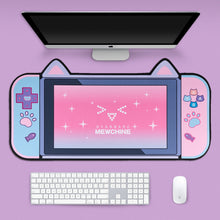 Load image into Gallery viewer, Desk Mat and Wrist Rest - Cute Cat Ears
