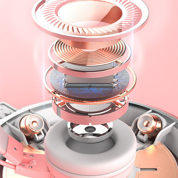 SYTO-SY - G25 - Pink Elk Ear Gaming Headphones