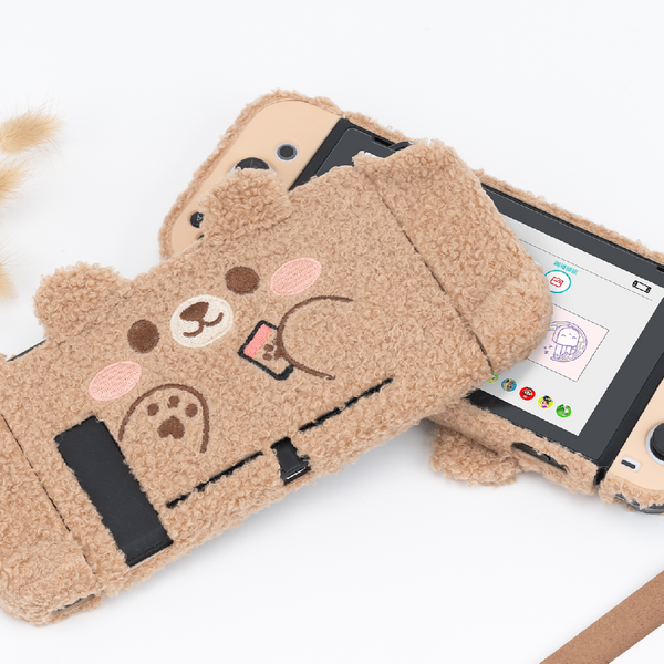 Nintendo Switch and OLED Case - Pink Bunny