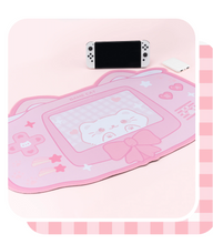 Load image into Gallery viewer, Pinky Gaming Cat - Mouse Pad
