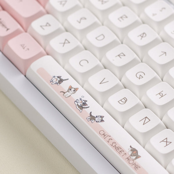 Cat Keyboard Keycaps - 140 Set