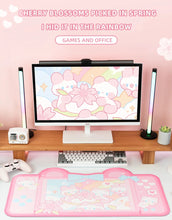 Load image into Gallery viewer, Desk Mat - Pink Bears in Bloom
