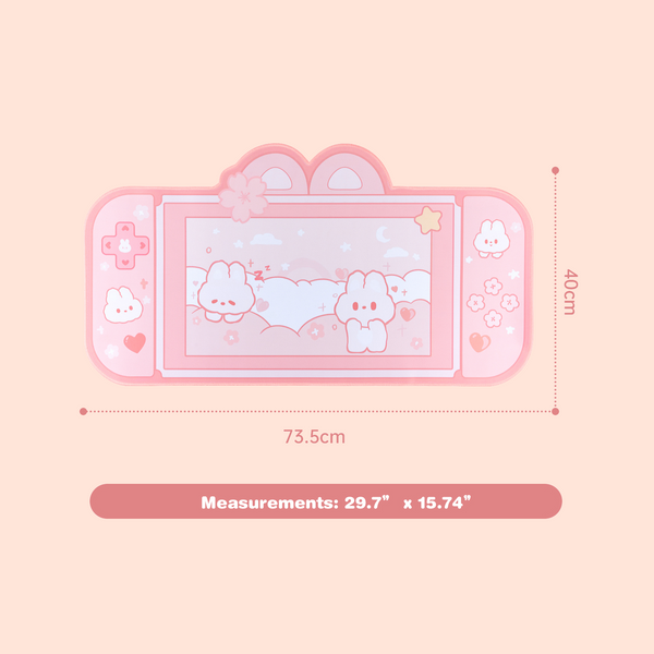 Pinky Bunnies - Mouse Pad