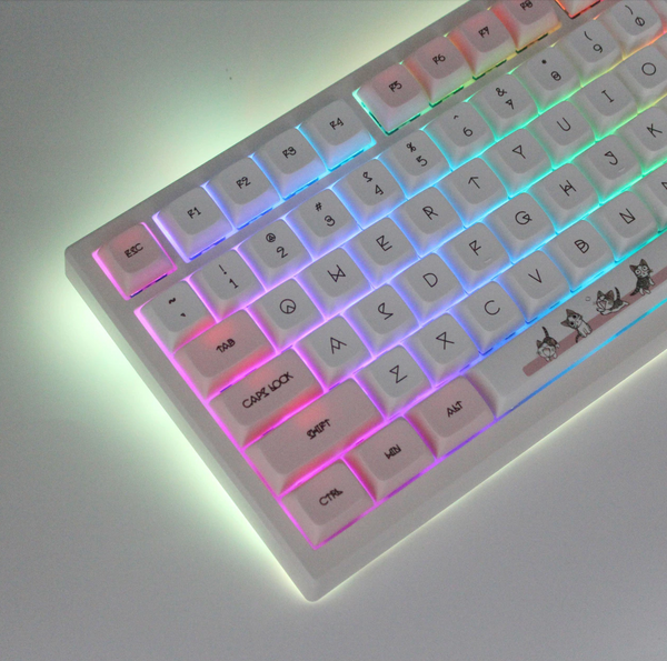 Cat Keyboard Keycaps - 140 Set