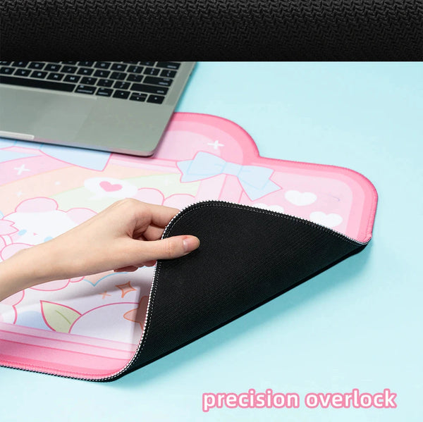 Pink Bears in Bloom - Mouse Pad